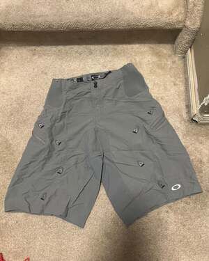 Vintage Oakley FW07 Technical Biker Cycling Cargo Shorts